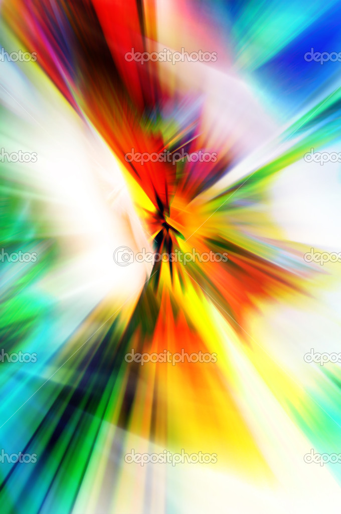 Abstract background in many colors