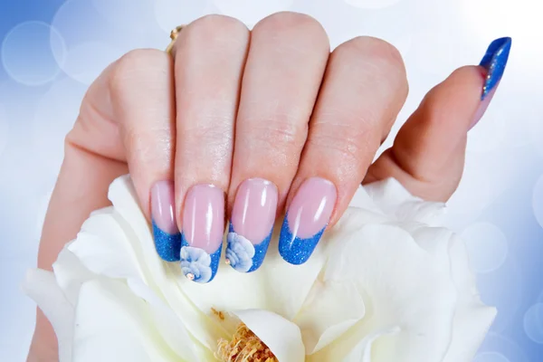 Beautiful manicure — Stock Photo, Image