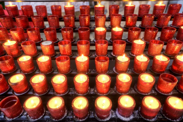 Velas de iglesia — Foto de Stock