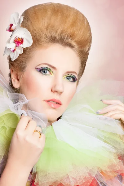 Beautiful fairy-tale woman — Stock Photo, Image