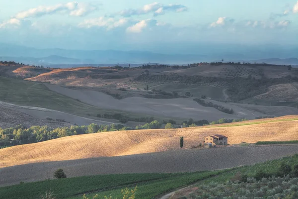 Evening in tuscany — Stock Photo, Image