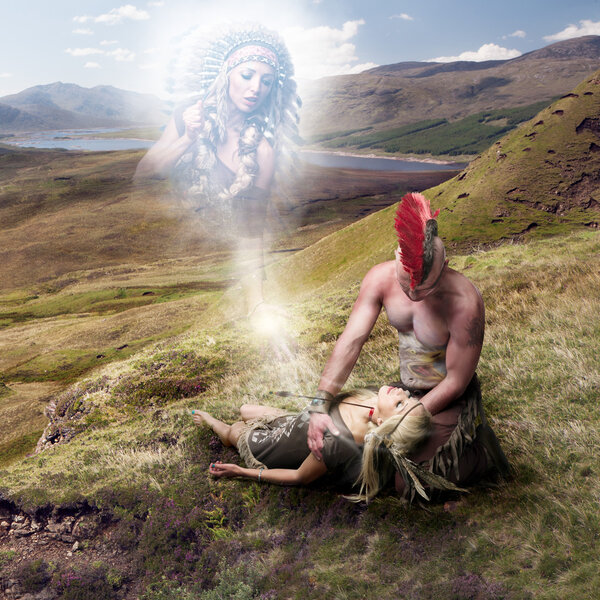 Печальная история о умирающей женщине
