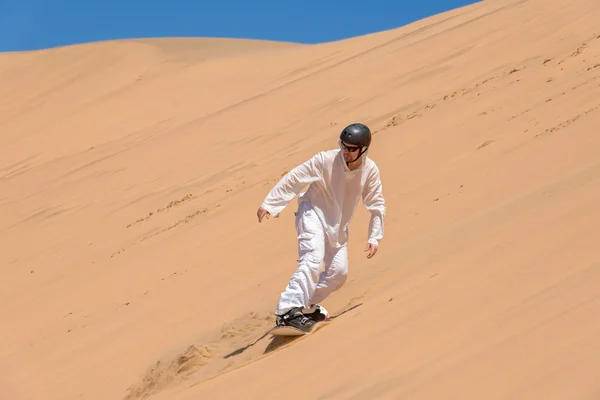 Езда по песку — стоковое фото