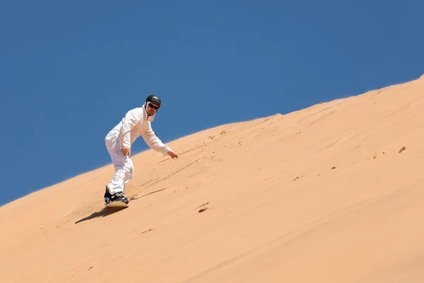 Sandboarder — Fotografia de Stock