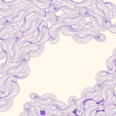 çizilmiş akan dalgalar kına doodles