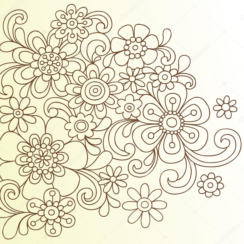 Hand-Drawn Paisley Doodles