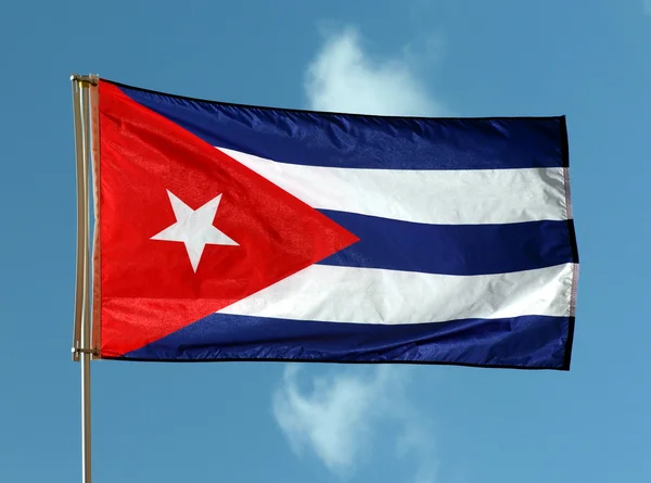 Kubai zászlót Jogdíjmentes Stock Fotók