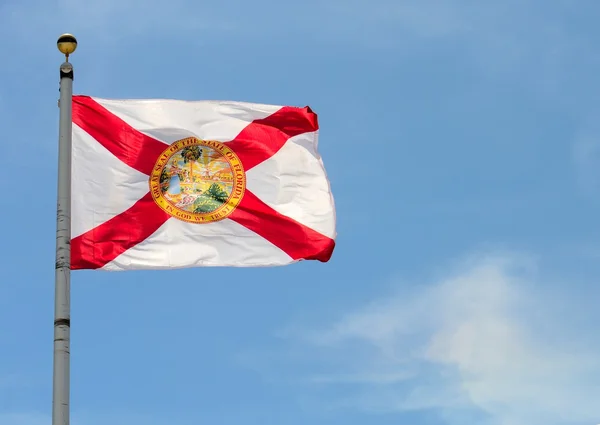 Bandeira do Estado da Flórida Imagem De Stock