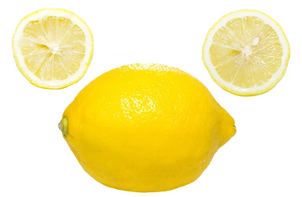 레몬 조각 — 스톡 사진