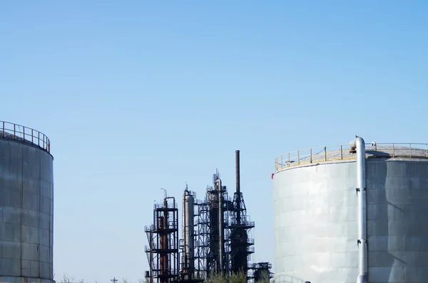 Torre de refrigeração da planta química — Fotografia de Stock