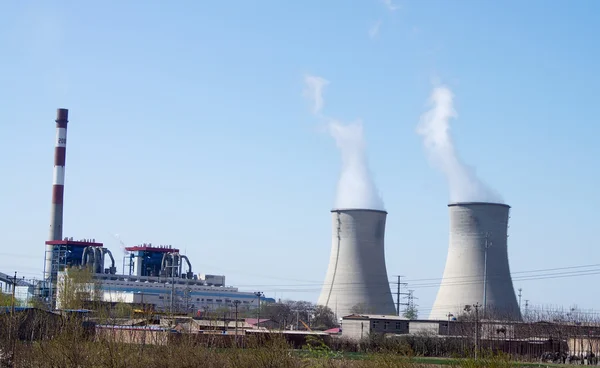 Centrale termoelettrica — Foto Stock