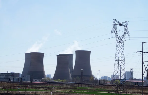 Centrale termoelettrica — Foto Stock