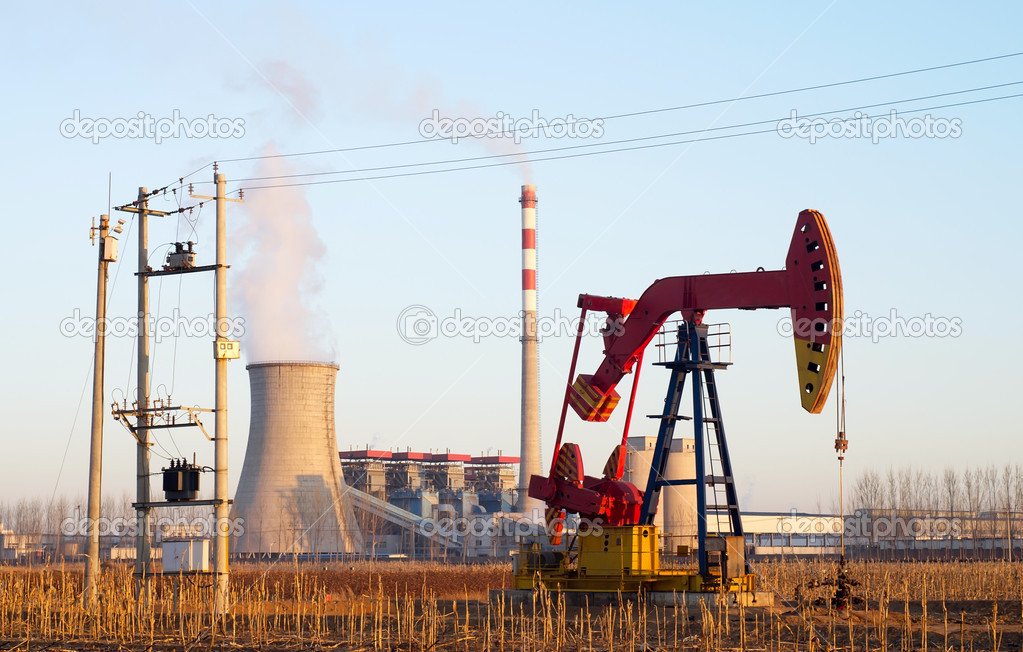 Thermal power plant and pumpjack