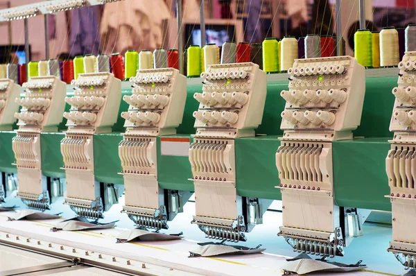 Embroidery machine — Stock Photo, Image