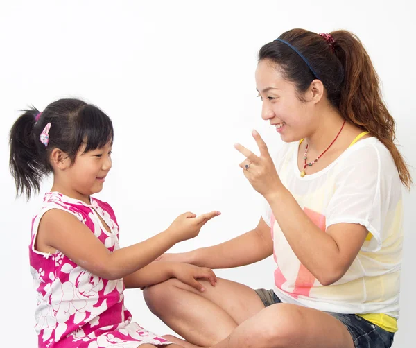 Mor och dotter — Stockfoto