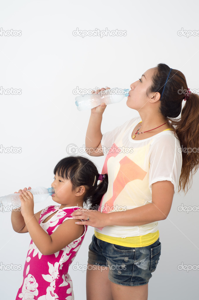 Mother daughter drink