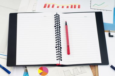 defter yakın çekim