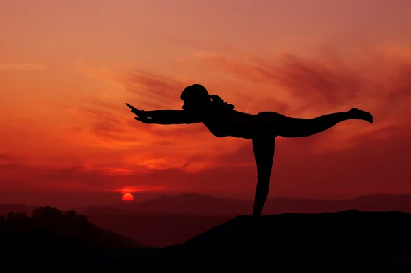 Balance woman — Stock Photo, Image