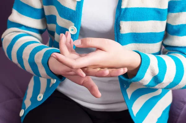 Handverzorging — Stockfoto