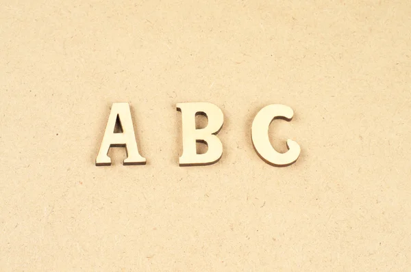 Abc-Schreiben — Stockfoto