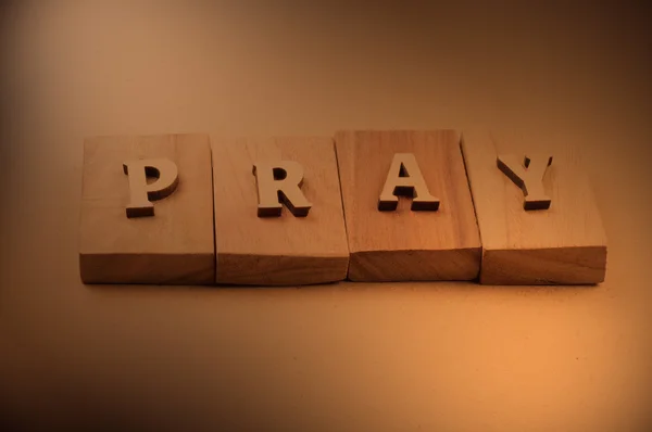 Hout bidden — Stockfoto