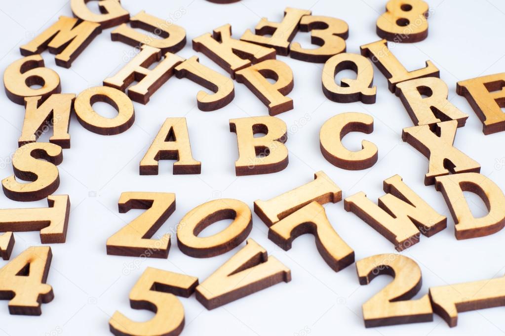 wooden abc
