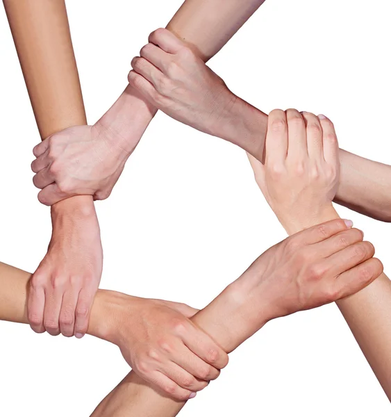 Hand Team — Stock Photo, Image