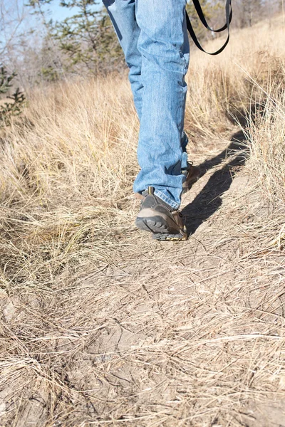 Closeup of movement of people — Stock Photo, Image