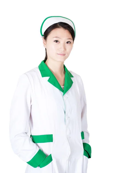 Vrouwelijke verpleegster portret — Stockfoto