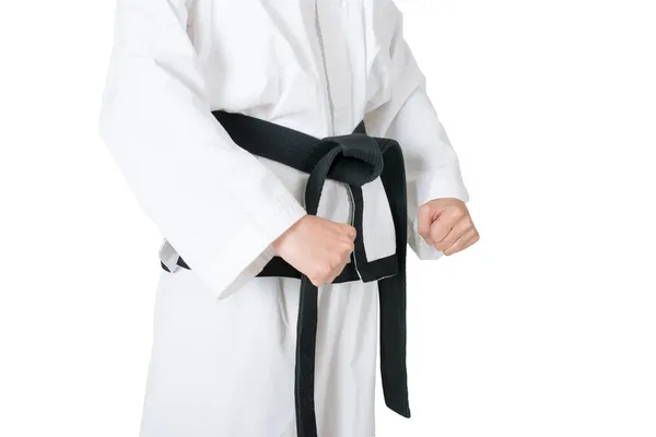 Cinturón negro Taekwondo — Foto de Stock