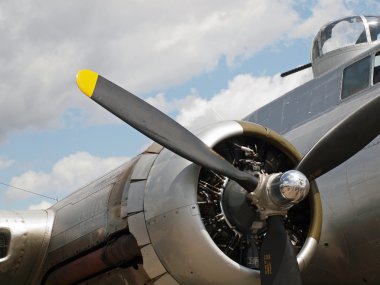World War 2 B17 Bomber clipart