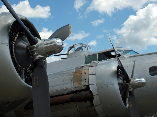 Bombardero B17 de la Segunda Guerra Mundial — Foto de Stock