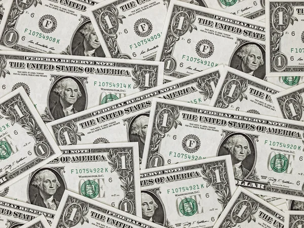 US Un dollaro Bill sfondo — Foto Stock