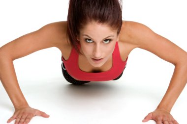 kadının yapması Push ups