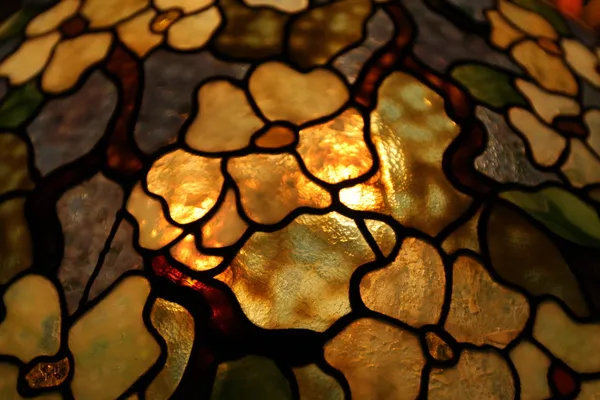 Stained Glass Flowers — Stock Photo, Image