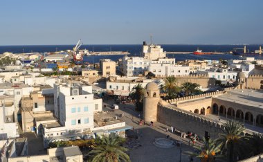 Üstten Görünüm Sousse. Tunus.