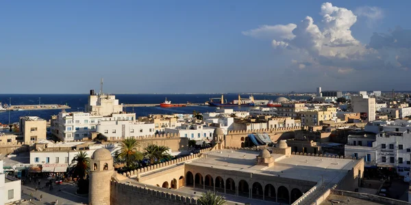 Sousse.tunisia 的顶视图. — 图库照片