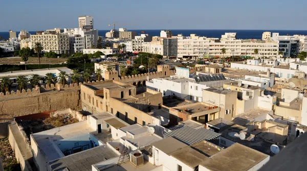 Felülnézet Sousse. Tunézia — Stock Fotó