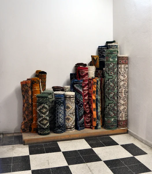 Магазин ковров. Тунис . — стоковое фото