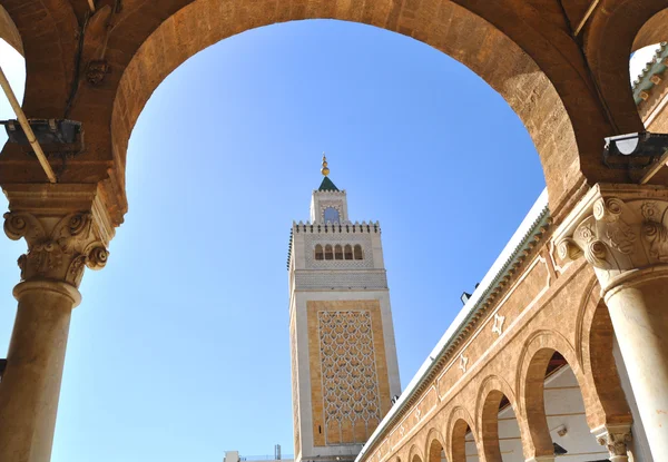 Mosque Zitouna.Tunis — Stock Photo, Image