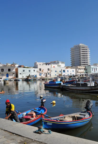 Mar em Bizerte. Tunis. . — Fotografia de Stock