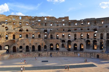 Amfi Tiyatro. el jem. Tunus.
