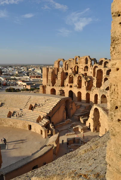 Amphitheater. el- jem. Tunis. — Stockfoto