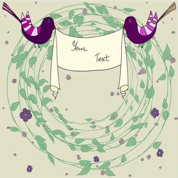 Bahar vektör çizim.