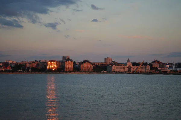 Embankment. Sunset. Kazan. — Stock Photo, Image