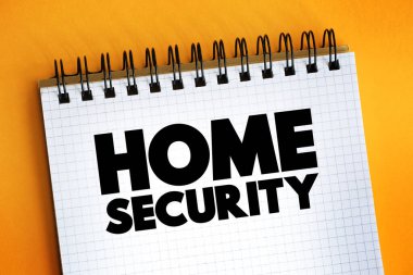 Not defterindeki Ev Güvenliği metni, kavram geri gruplandırması