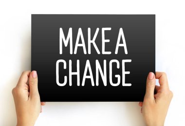 Kart üzerinde değişiklik metni oluştur, konsept arkaplan