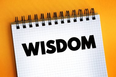 Not defterindeki bilgelik metni, kavram arkaplanı