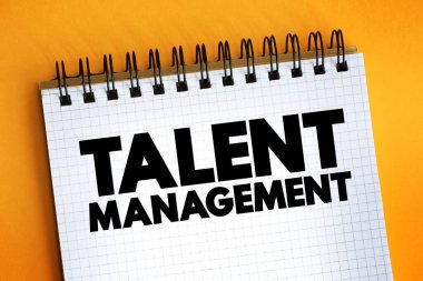 Not defterindeki Yetenek Yönetimi metni, konsept arkaplan