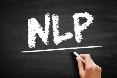 NLP Nöro-Dilbilimsel Programlama - stratejileri analiz etmeyi ve bunları kişisel bir hedefe, karatahta kısaltma metnine ulaşmak için uygulamayı içeren psikolojik yaklaşım